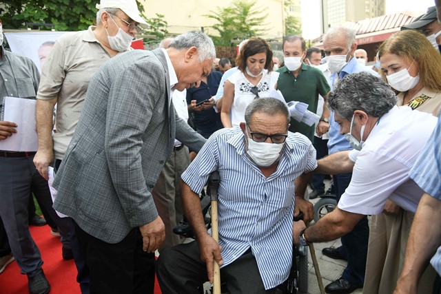 300 ENGELLİ VATANDAŞA AKÜLÜ, TEKERLEKLİ SANDALYE